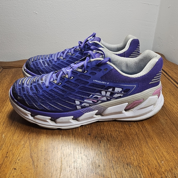 Hoka One One Shoes - Hoka One One Vanquish 3 Running Shoes Women's Size 9